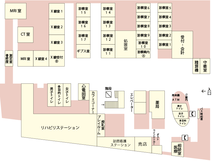 病院案内図